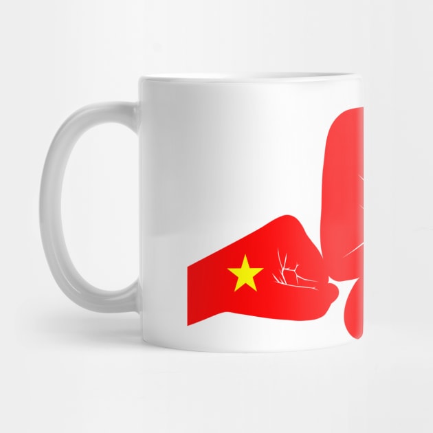 Vietnam Baby Fist Bump Patriot Flag Series by Village Values